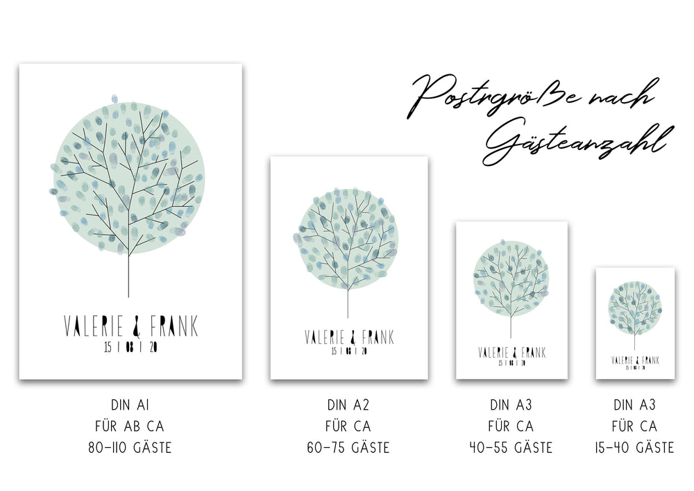 Individueller Weddingtree “Geometrie”